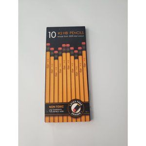 New 3 Packs Scholar Non-Toxic Latex Free Eraser #2 HB Pencils Pack Bundle